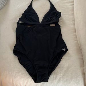 Seafolly black one piece swimsuit